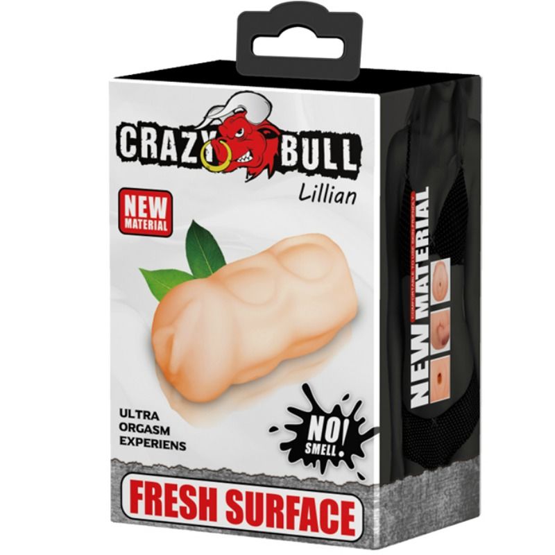 CRAZY BULL - MASTURBATEUR VAGIN LILLIAN 13 CM - Sensualia