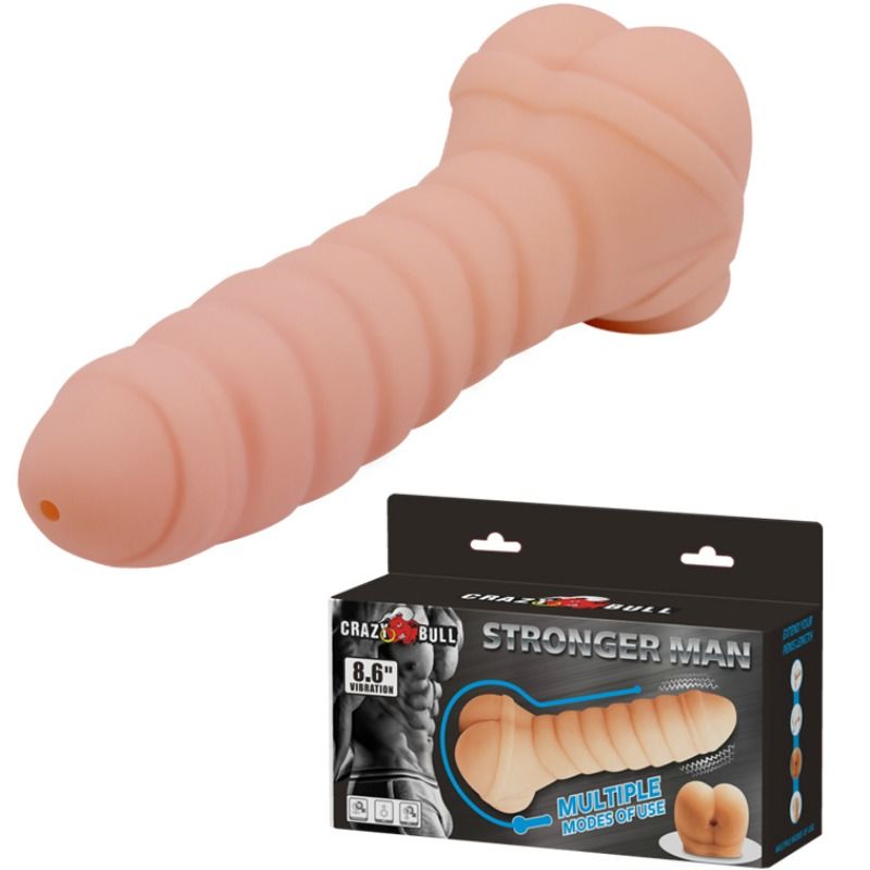 CRAZY BULL - PÉNIS MULTIFONCTIONNEL 21.8 CM - Sensualia