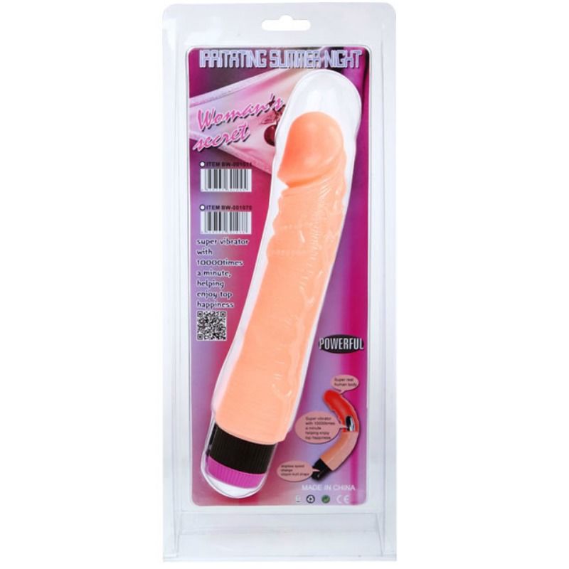 BAILE - VIBRATEUR NATUREL FLEXIBLE RÉALISTE 24 CM - Sensualia