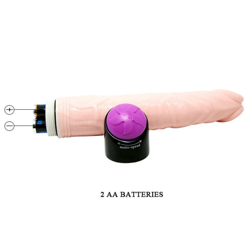 BAILE - ADOURCLUB VIBRATEUR RÉALISTE 23 CM NATUREL - Sensualia