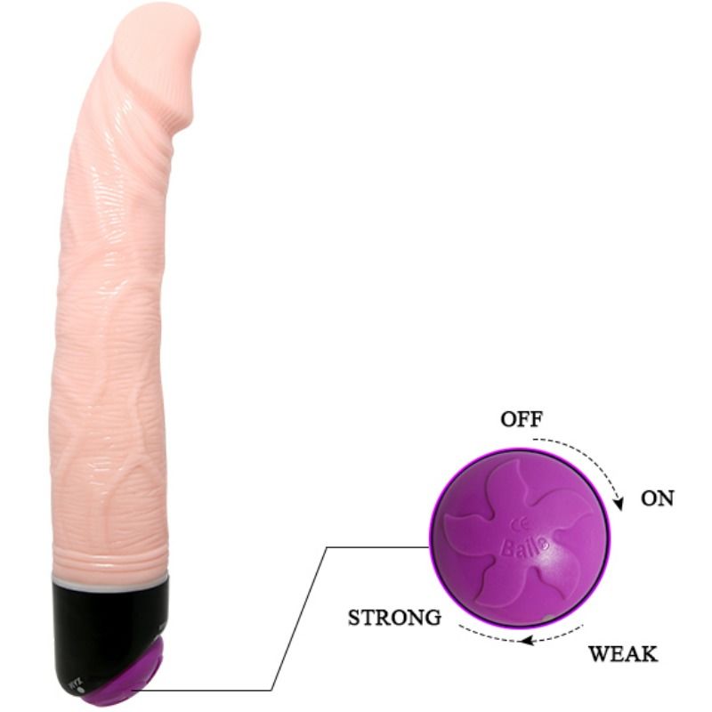 BAILE - ADOURCLUB VIBRATEUR RÉALISTE 23 CM NATUREL - Sensualia