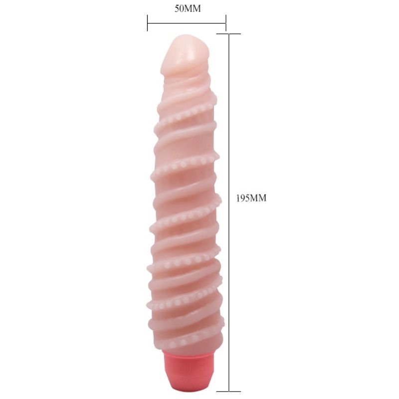 BAILE - VIBRATEUR SPIRALE SENSUELLE FLEXI VIBE 19.5 CM - Sensualia