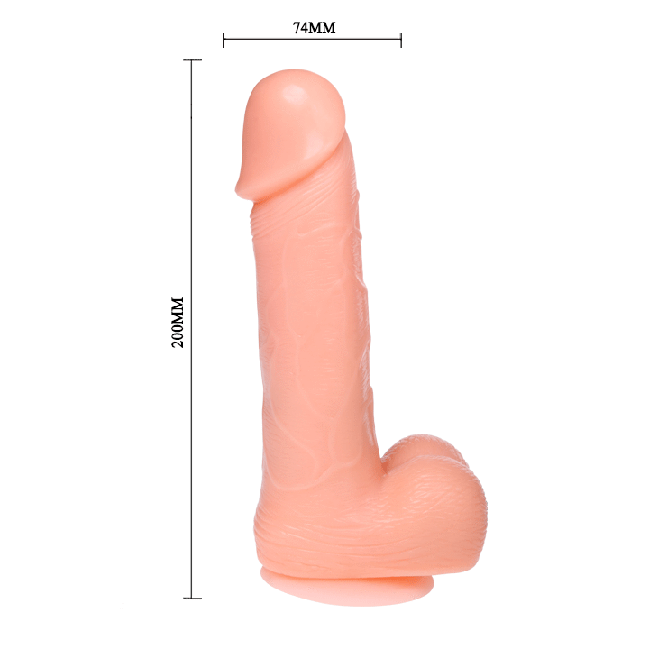 BAILE - GODE RÉALISTE DONG VIBRATION ET ROTATION 20 CM - Sensualia