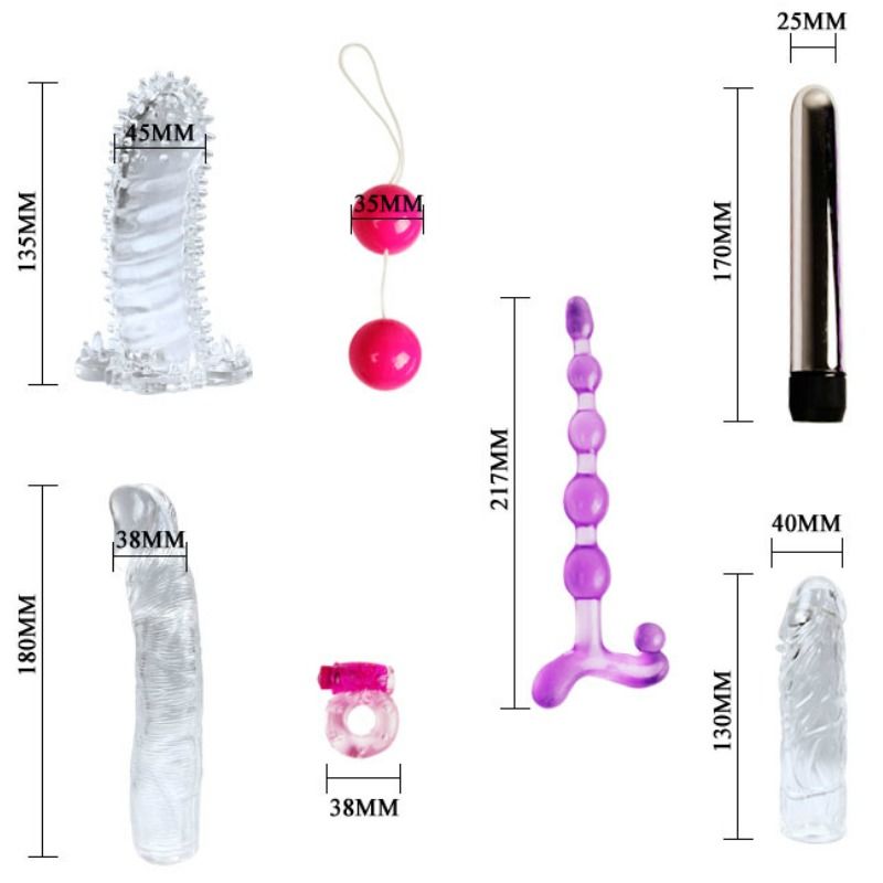 BAILE - KIT FANTAISIE DE LA COLLECTION SECRET DES AMOUREUX - Sensualia