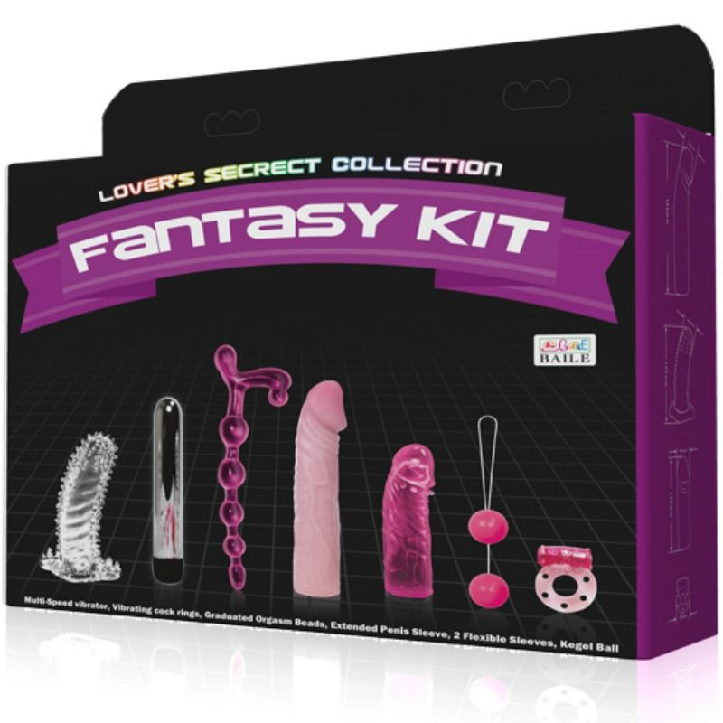 BAILE - KIT FANTAISIE DE LA COLLECTION SECRET DES AMOUREUX - Sensualia