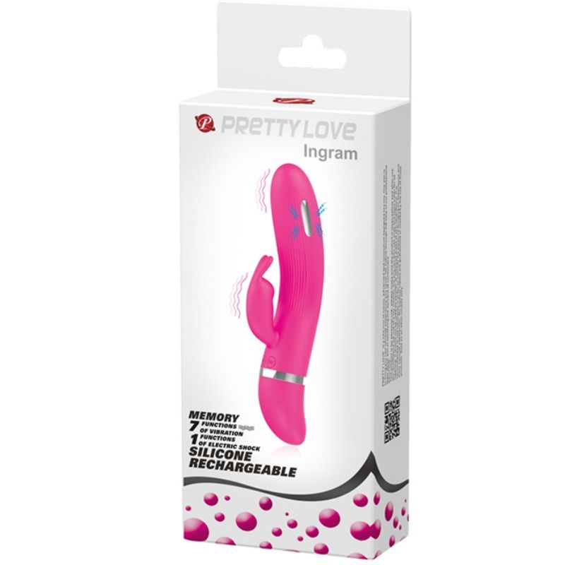 PRETTY LOVE - FLIRTATION VIBRATEUR  ÉLECTROCHOC INGRAM - Sensualia