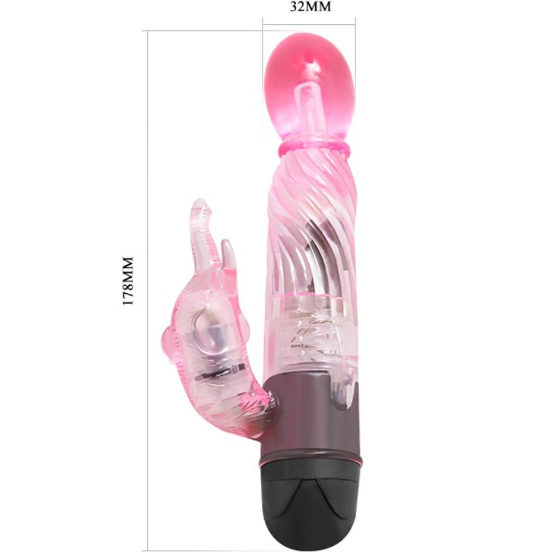BAILE - VOUS OFFRIR UNE SORTE DE VIBRATEUR AMANT AVEC RABBIT ROSE 10 MODES - Sensualia