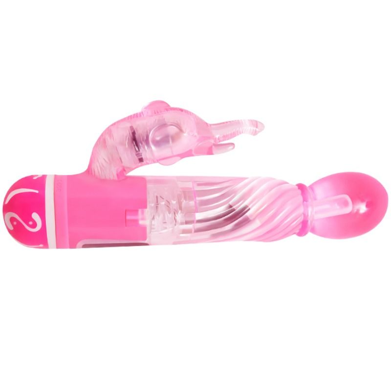 BAILE - VIBRATEUR MULTIVITESSES AVEC STIMULATEUR ROSE - Sensualia