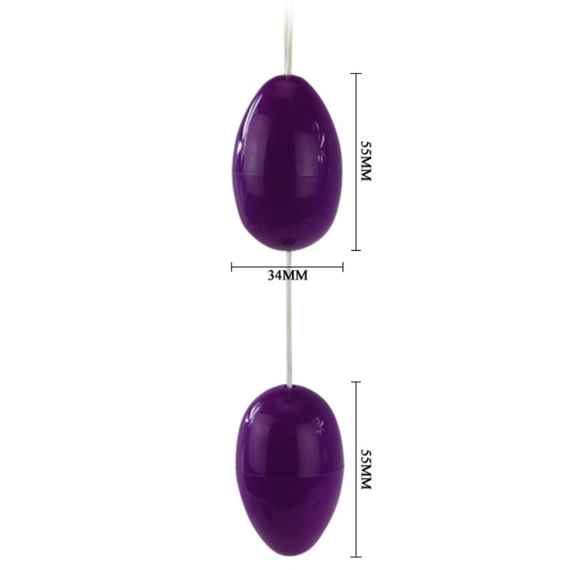 BAILE - TWINS BALLS BOULES ANAL LILAS - Sensualia