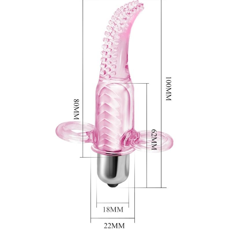 BAILE - STIMULATEUR DE DÉ  DOIGTS VIBRO - Sensualia