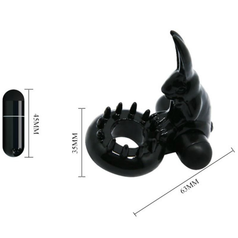 BAILE - BAGUE SWEET RING AVEC LAPIN BAILE FOR HIM