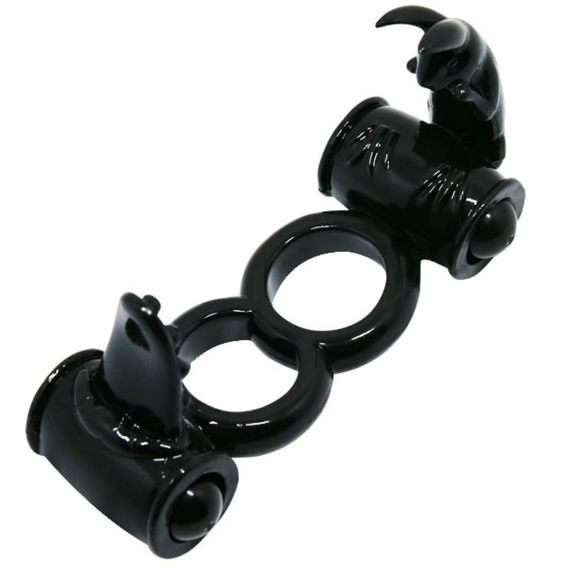 BAILE - SWEET RING DOUBLE ANNEAU AVEC DOUBLE LAPIN - Sensualia