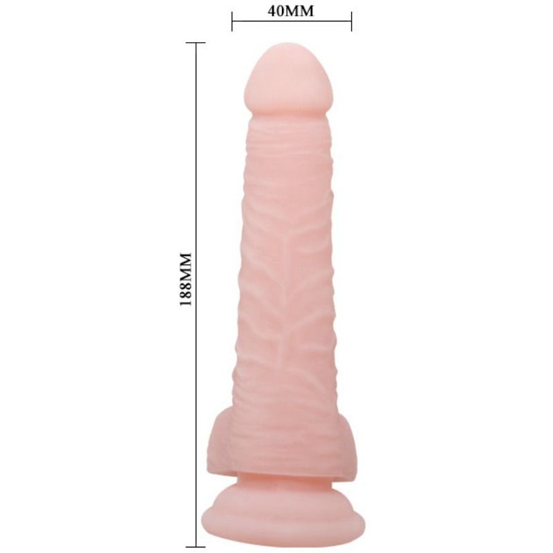 BAILE - GODE NATUREL SUPER RÉALISTE 18.8 CM - Sensualia