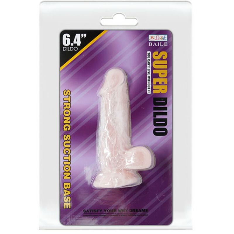 BAILE - GODE NATUREL SUPER RÉALISTE 16.5 CM - Sensualia