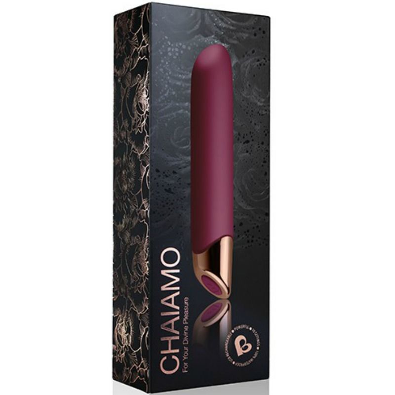 ROCKS-OFF - VIBRATEUR BORDEAUX CHAIAMO - Sensualia