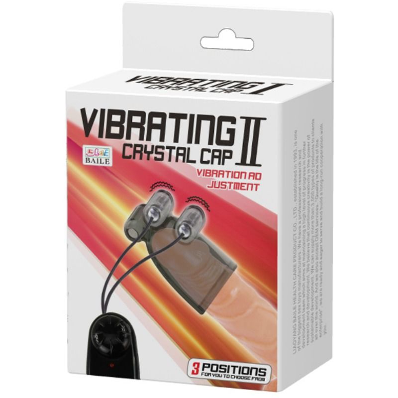 BAILE - COUVERCLE VIBRANT CAPUCHON VIBRANT CRISTAL II - Sensualia