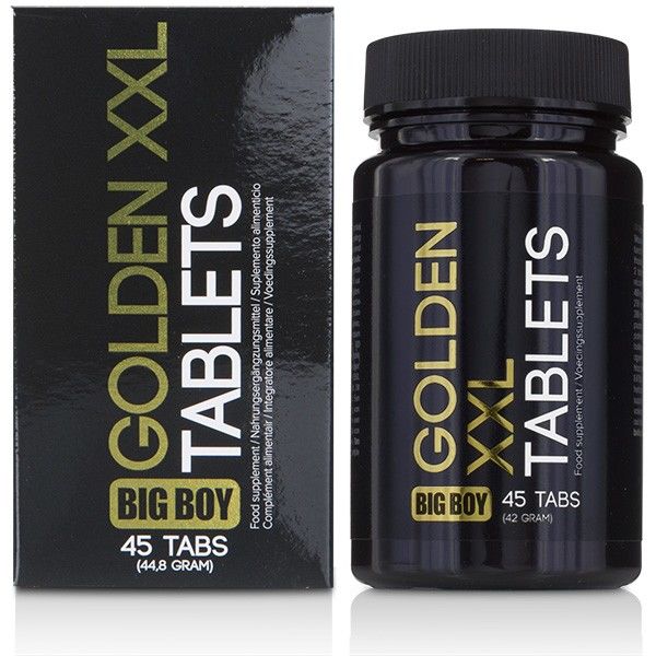COBECO - BIG BOY GOLDEN XXL 45TABS - Sensualia