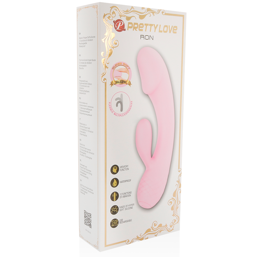 PRETTY LOVE - VIBRATEUR INTELLIGENT RON AVEC LAPIN - Sensualia