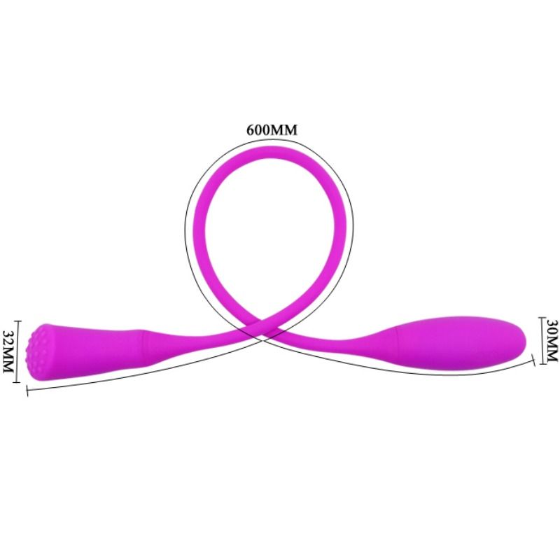 PRETTY LOVE - VIBRATEUR SMART SNAKY VIBE 2 MOTEURS - Sensualia