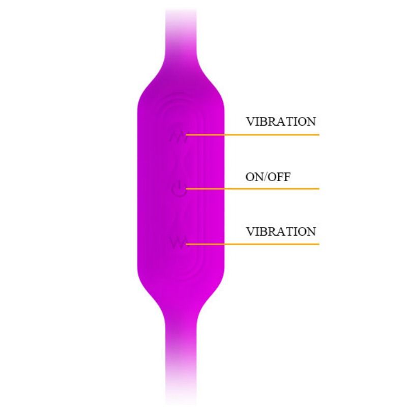 PRETTY LOVE - STIMULATEUR UNISEXE DREAM LOVERS WHIP - Sensualia