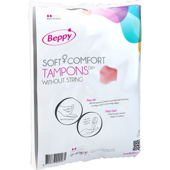 BEPPY - TAMPONS SOFT-CONFORT SEC 30 UNITÉS - Sensualia