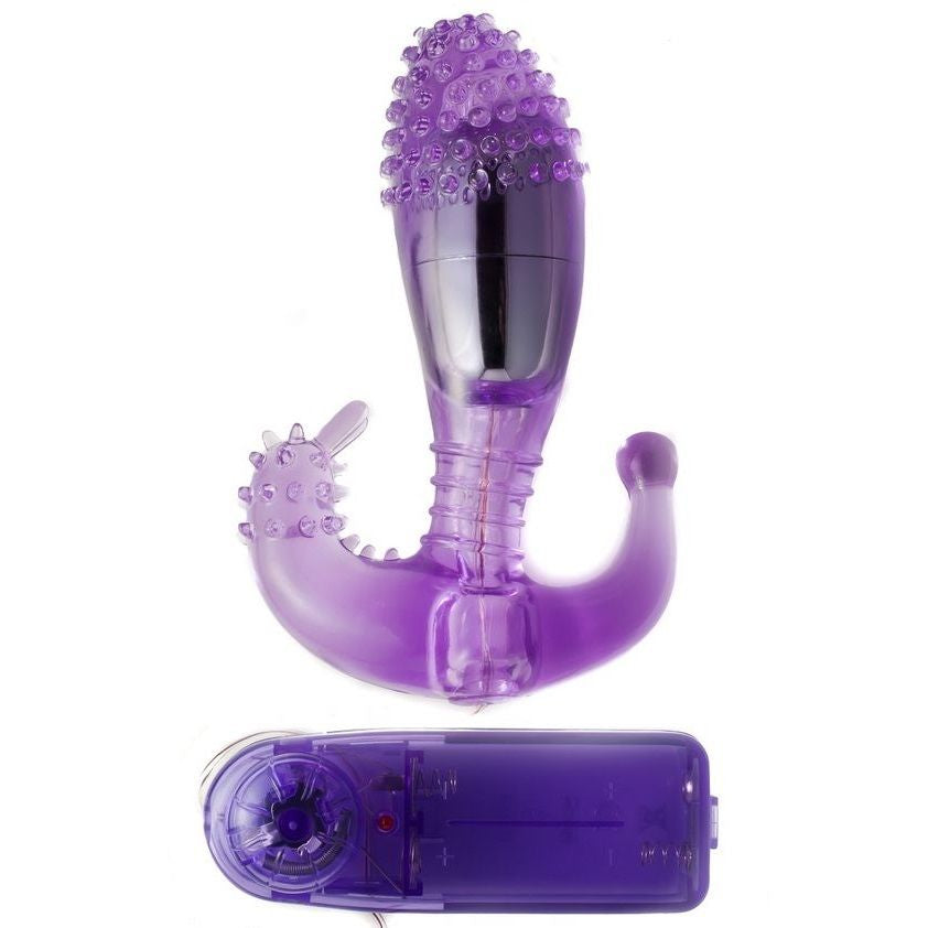 BAILE - STIMULATEUR VAGINAL ET ANAL LILAS AVEC VIBRATION - Sensualia