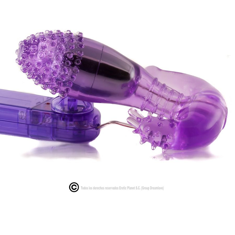 BAILE - STIMULATEUR VAGINAL ET ANAL LILAS AVEC VIBRATION - Sensualia