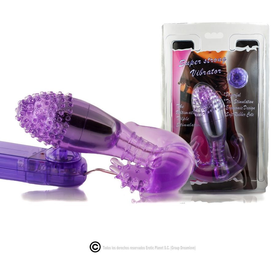BAILE - STIMULATEUR VAGINAL ET ANAL LILAS AVEC VIBRATION - Sensualia