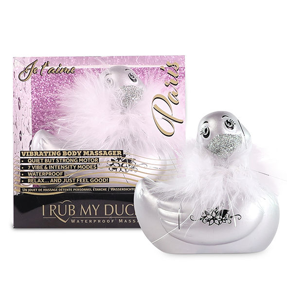 BIG TEASE TOYS - JE FRAPPE MON DUCKIE 2.0 | PARIS (ARGENT) - Sensualia