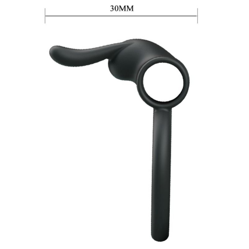 PRETTY LOVE - ANNEAU VIBRATEUR EN SILICONE OSMOND - Sensualia