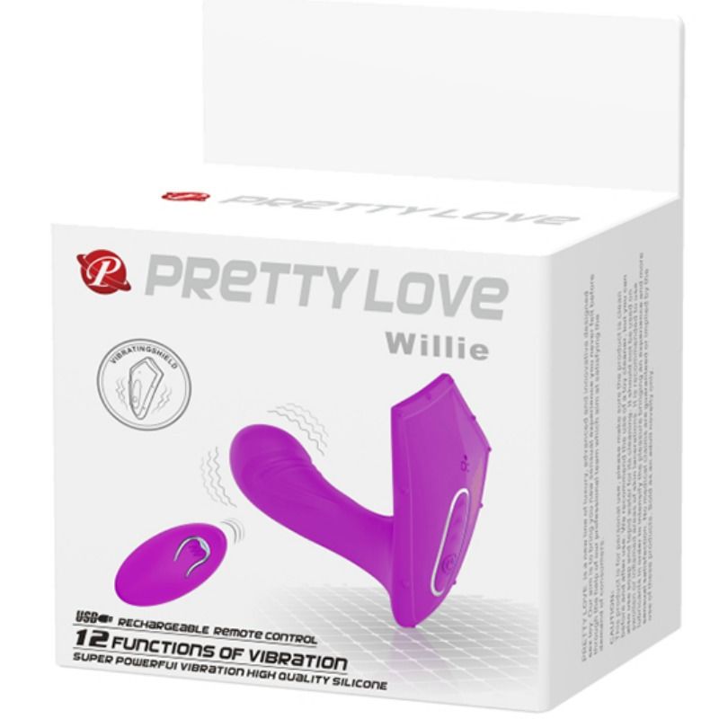 PRETTY LOVE - WILLIE STIMULATEUR  TÉLÉCOMMANDE - Sensualia