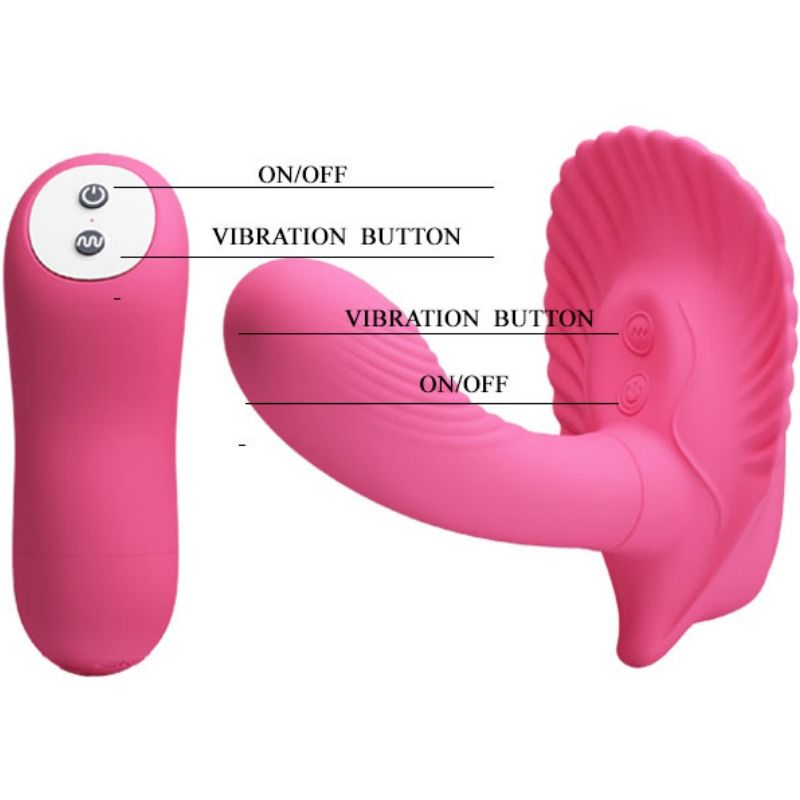 PRETTY LOVE - COQUILLE STIMULANTE TÉLÉCOMMANDE - Sensualia