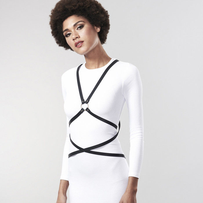 BIJOUX INDISCRETS MAZE - HARNAIS MULTI-VOIES NOIR - Sensualia