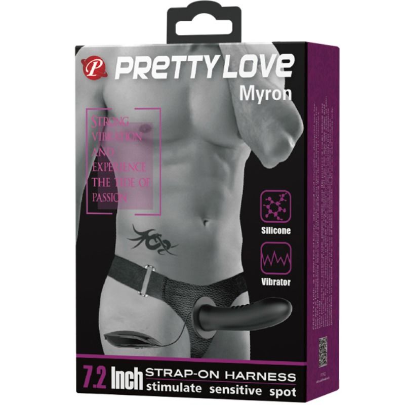 PRETTY LOVE - MYRON AVEC VIBRATION ET GODE CREUX - Sensualia