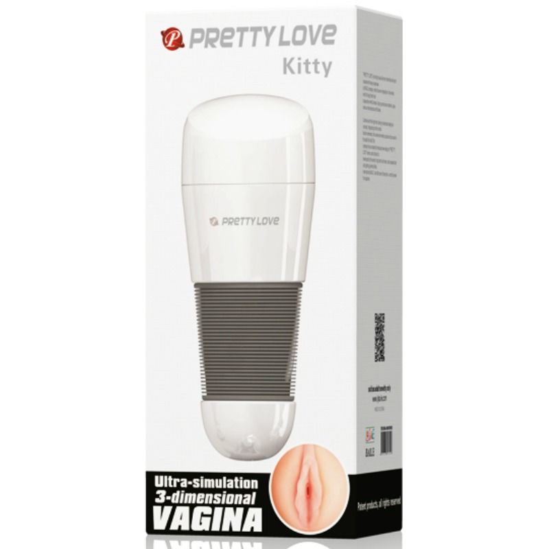 PRETTY LOVE - KITTY MASTURBATEUR VAGIN BLANC 2 - Sensualia
