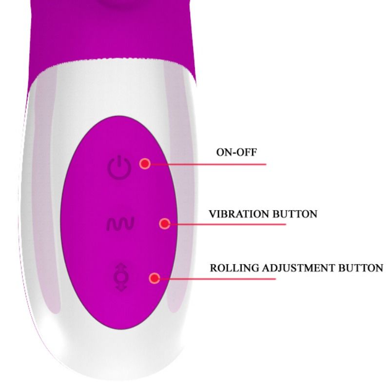 PRETTY LOVE - ADRIAN RECHARGEABLE MULTIFONCTION - Sensualia