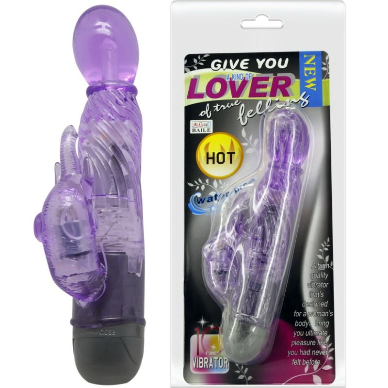 BAILE - VOUS OFFRIR UNE SORTE DE VIBRATEUR AMANT AVEC LAPIN LILAC 10 MODES - Sensualia
