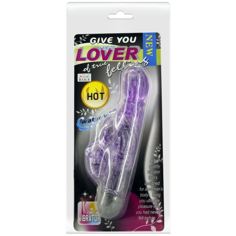 BAILE - VOUS OFFRIR UNE SORTE DE VIBRATEUR AMANT AVEC LAPIN LILAC 10 MODES - Sensualia