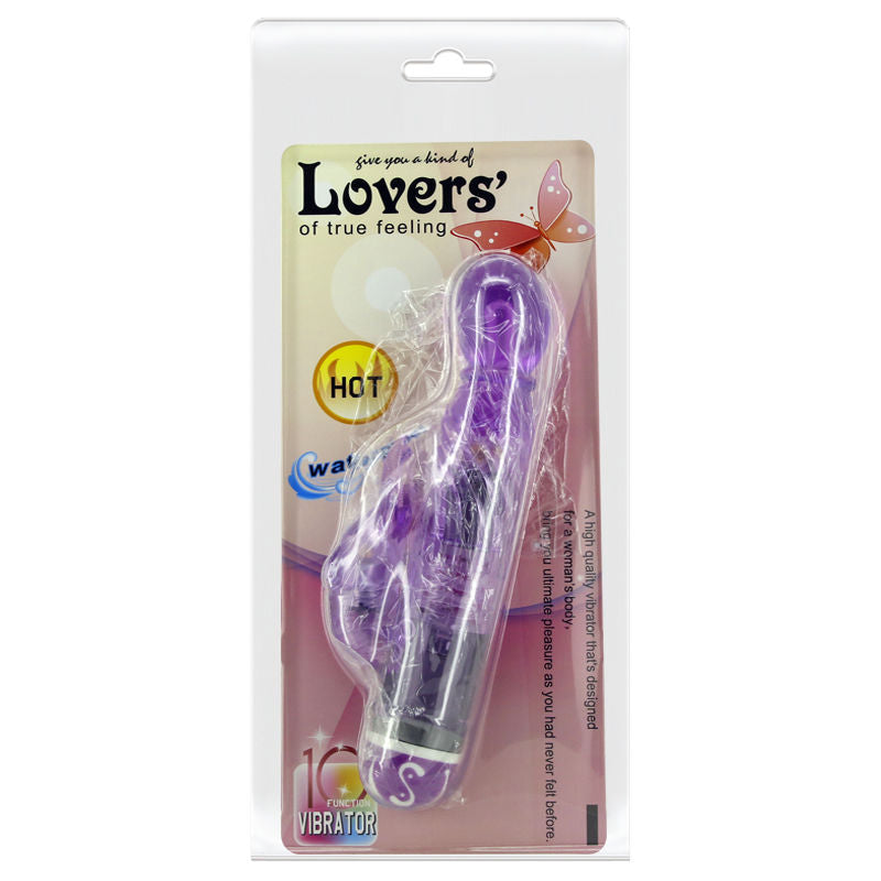 BAILE - VIBRATEUR  VITESSES MULTIPLES AVEC STIMULATEUR LILAS - Sensualia
