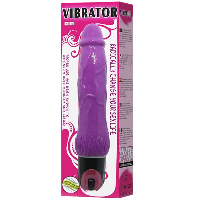 BAILE - VIBRATEUR MULTIVITESSES DAAPLY PLEASURE VIOLET - Sensualia
