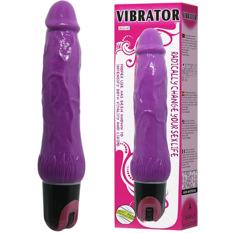 BAILE - VIBRATEUR MULTIVITESSES DAAPLY PLEASURE VIOLET - Sensualia