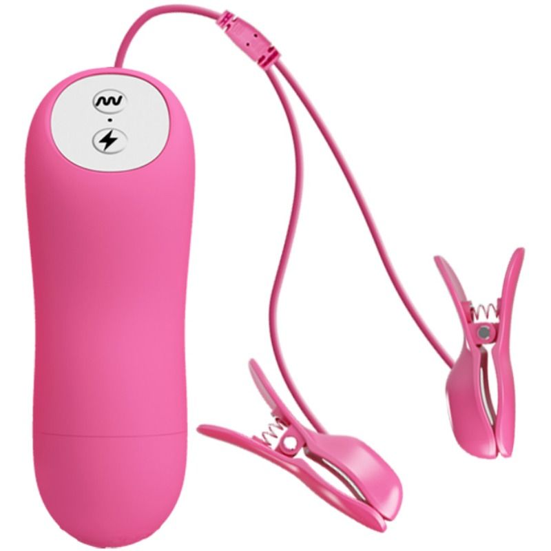 BAILE - PIZZAS ONDES ROMANTIQUES AVEC VIBRATION ET ÉLECTROCHOC FUCHSIA - Sensualia