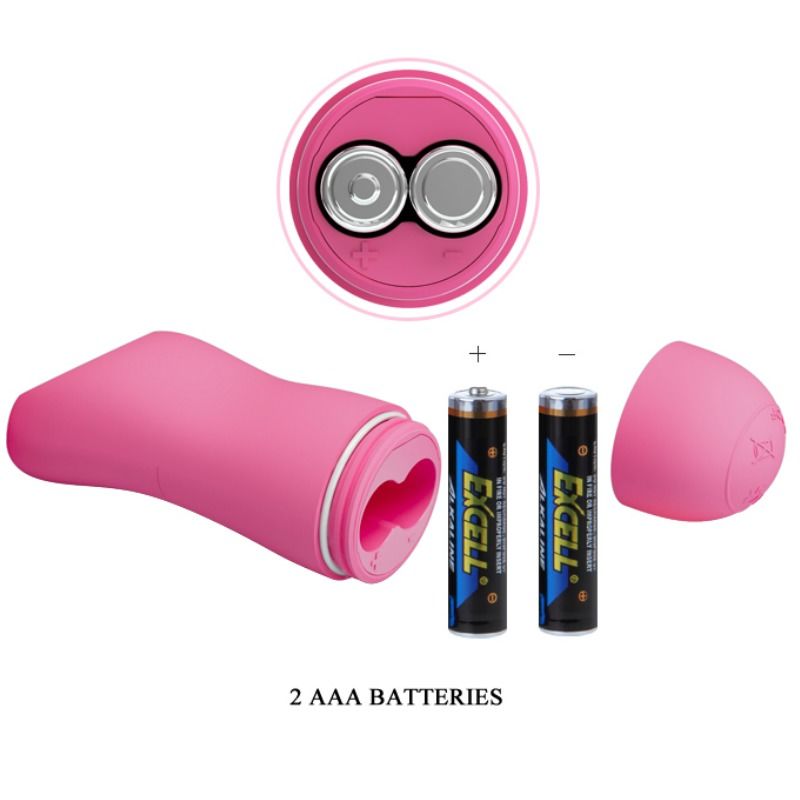 BAILE - PIZZAS ONDES ROMANTIQUES AVEC VIBRATION ET ÉLECTROCHOC FUCHSIA - Sensualia