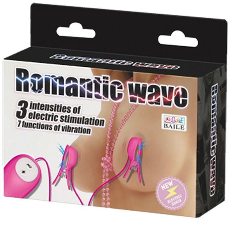BAILE - PIZZAS ONDES ROMANTIQUES AVEC VIBRATION ET ÉLECTROCHOC FUCHSIA - Sensualia
