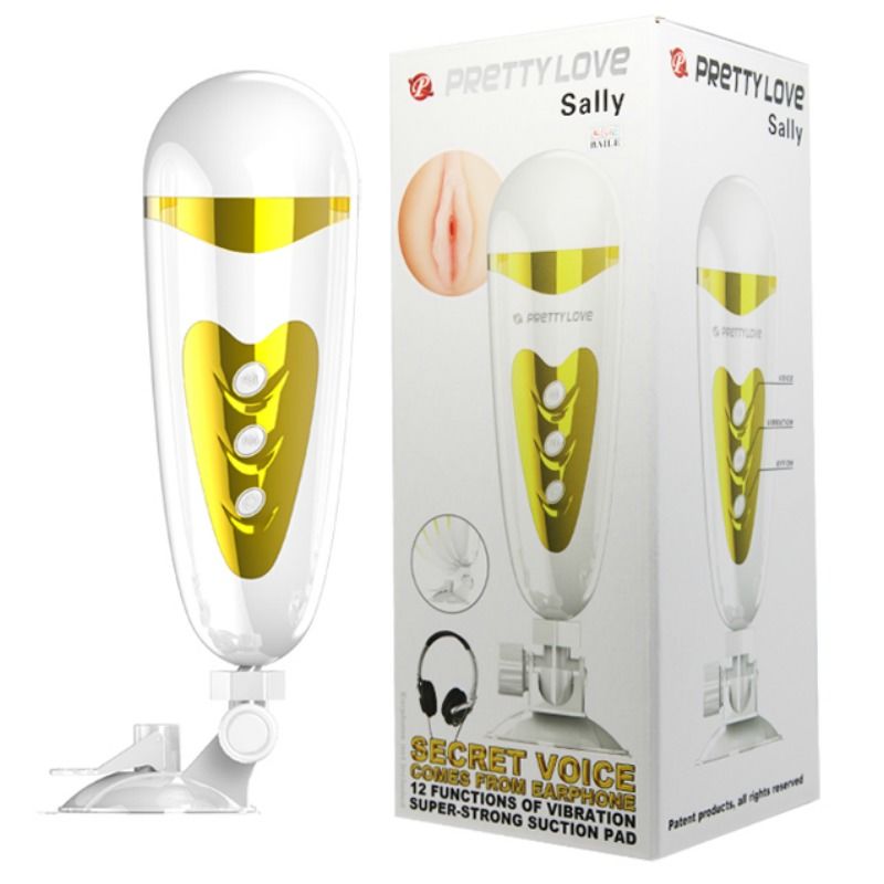PRETTY LOVE - VIBRATION ET SON DU MASTURBATEUR SALLY - Sensualia