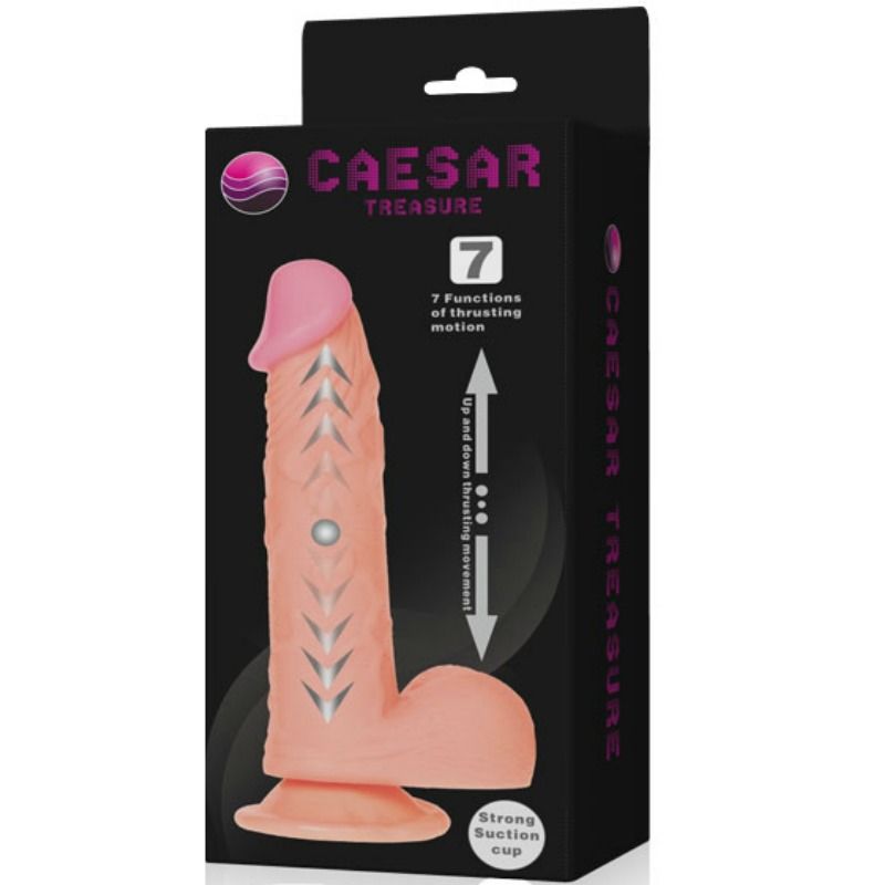 BAILE - FONCTION HAUT ET BAS DU GODE RÉALISTE CAESAR TREASURE - Sensualia