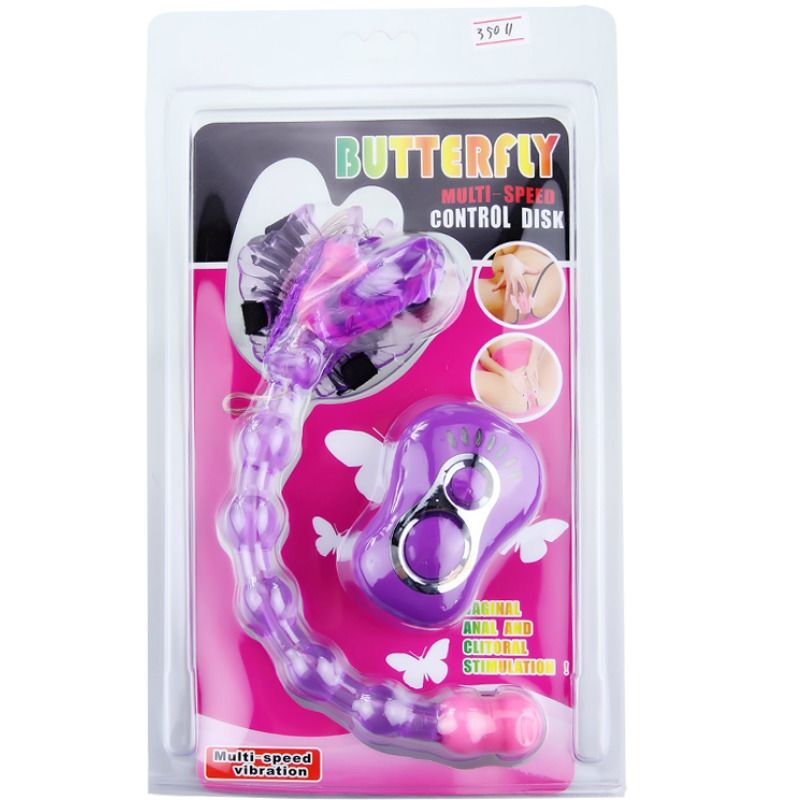 BAILE - BRACELET PAPILLON SUR LILAS - Sensualia