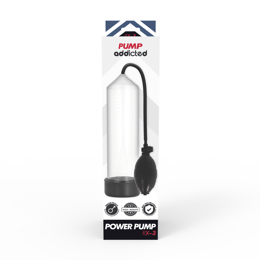 PUMP ADDICTED - RX3 TRANSPARENT - Sensualia