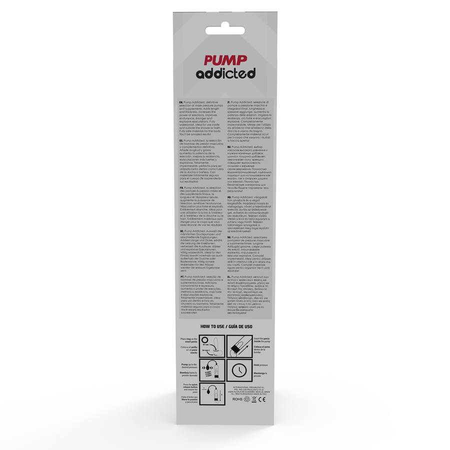 PUMP ADDICTED - RX3 TRANSPARENT - Sensualia