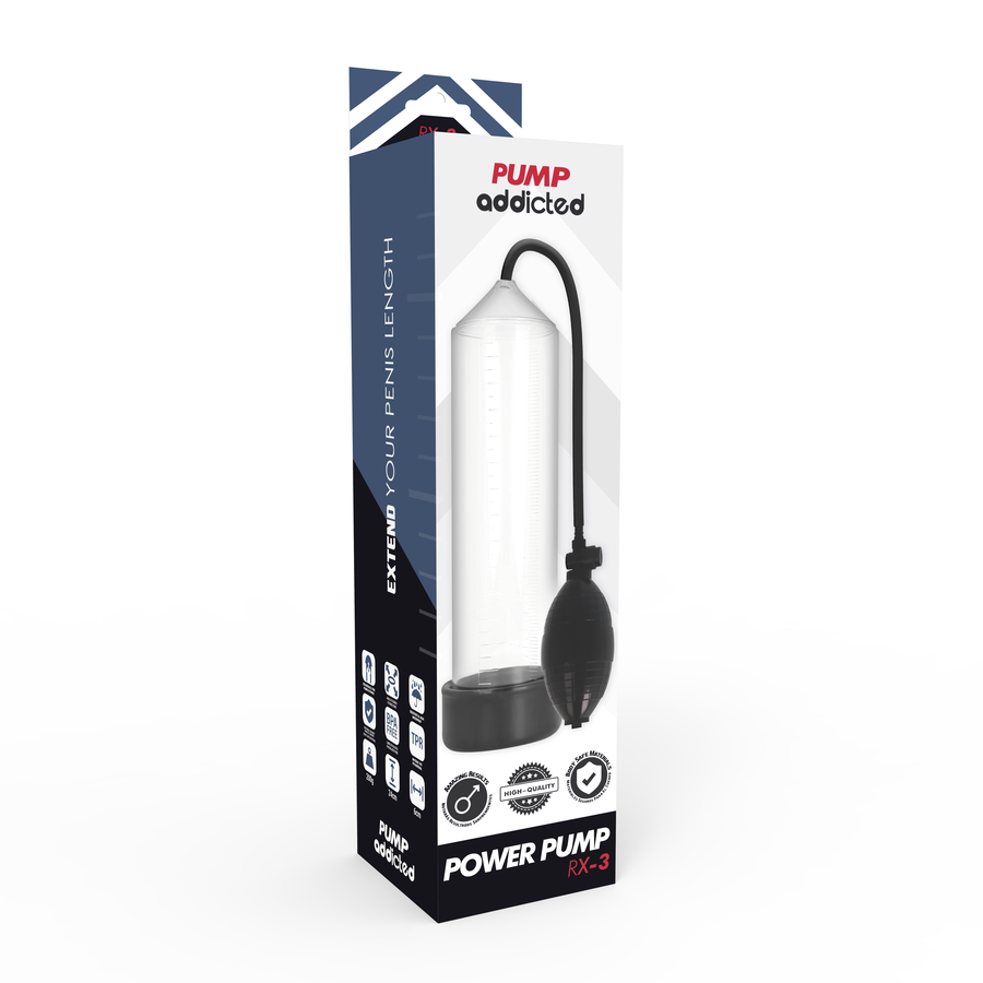 PUMP ADDICTED - RX3 TRANSPARENT - Sensualia